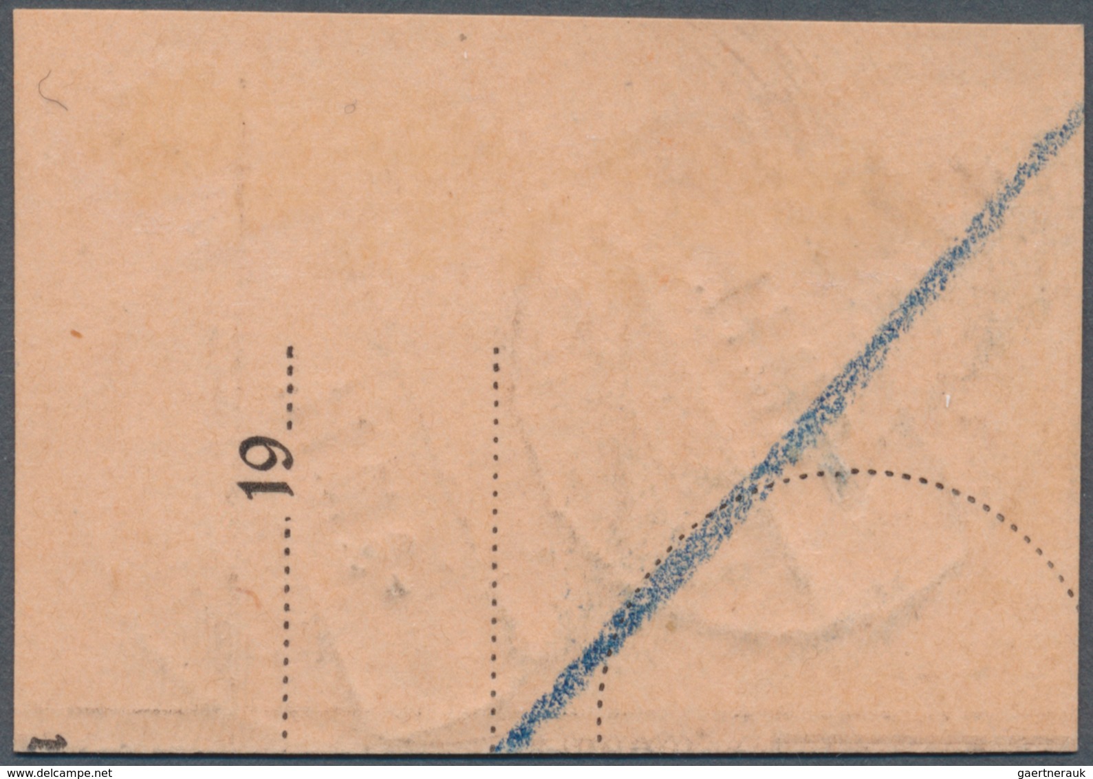 18678 Deutsche Kolonien - Kamerun - Stempel: 1911 DUALA A - Postanweisungsabschnitt Mit Waagerechtem Paar - Cameroun
