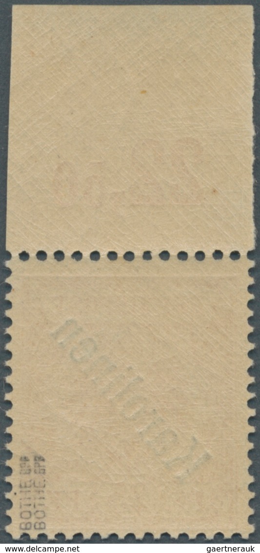 18690 Deutsche Kolonien - Karolinen: 1899, Freimarke 25 Pf. Orange Mit Diagonalen Aufdruck (48°), Postfris - Caroline Islands