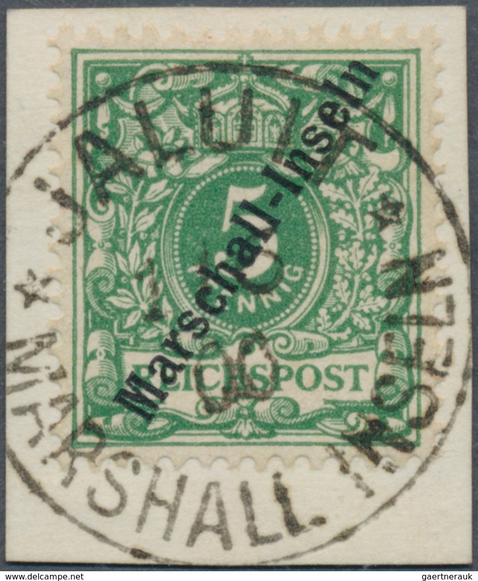 18761 Deutsche Kolonien - Marshall-Inseln: 1897, 5 Pfg. Jaluit-Ausgabe Mit Stempel "JALUIT MARSHALL-INSELN - Marshall Islands