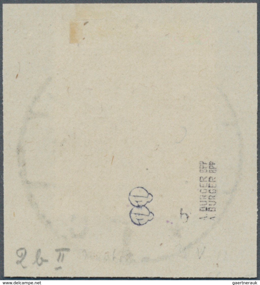 18923 Deutsche Abstimmungsgebiete: Saargebiet: 1920, 2 1/2 Pfg., Traumhaft Schönes Luxus-Briefstück Dieser - Other & Unclassified