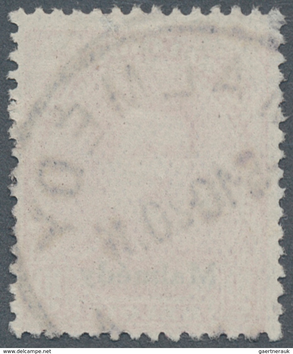 19053 Belgische Besetzung - Malmedy: 1920, 10 C. Aufdruckausgabe In Type III, Gestempelt, Pracht, Selten, - OC38/54 Belgian Occupation In Germany