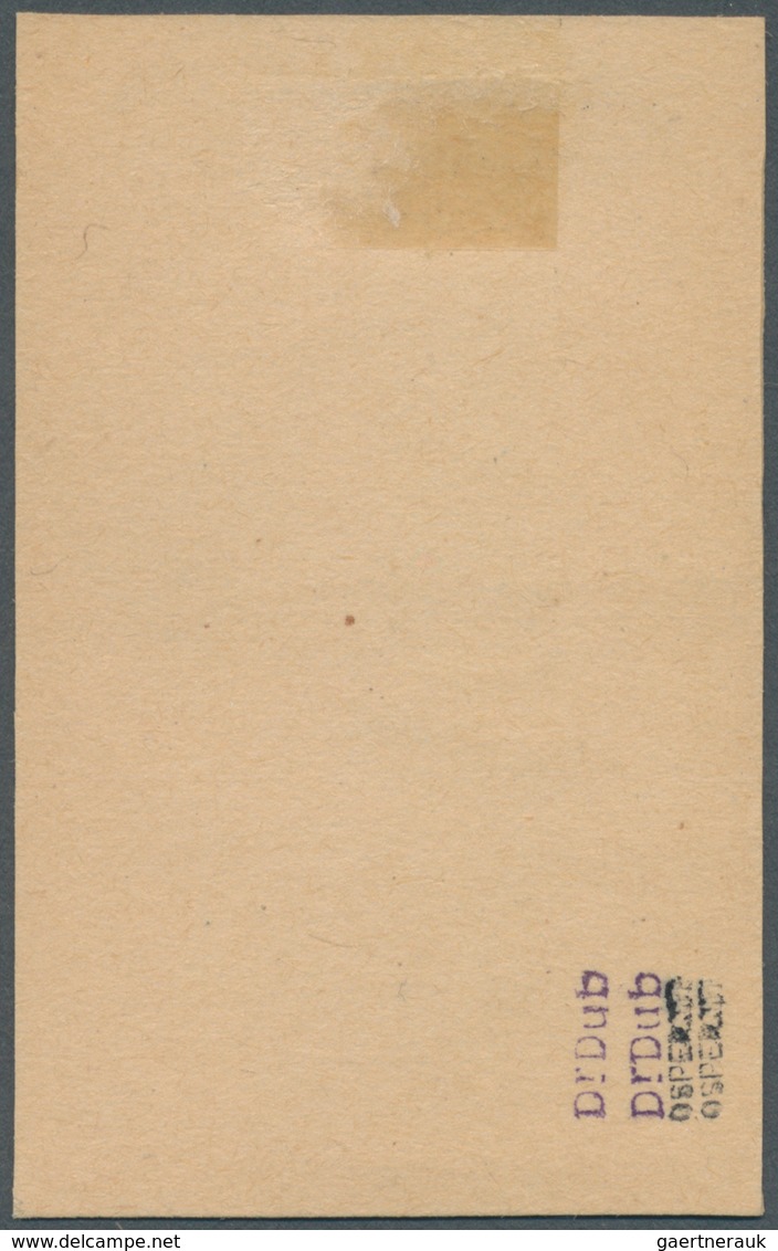 19254 Sudetenland - Reichenberg: 1938, 50 H. Schwärzlichbläulichgrün Ausstellung Kaschau Mit KOPFSTEHENDEM - Sudetenland