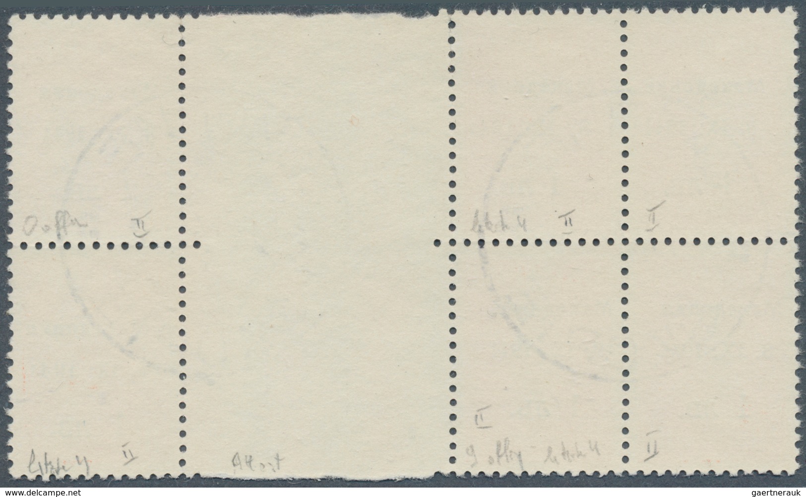 19471 Dt. Besetzung II WK - Mazedonien: 1944, Freimarken Bulgariens 1 Lew. Auf 10 Stot Im Waagerechten Sec - Besetzungen 1938-45