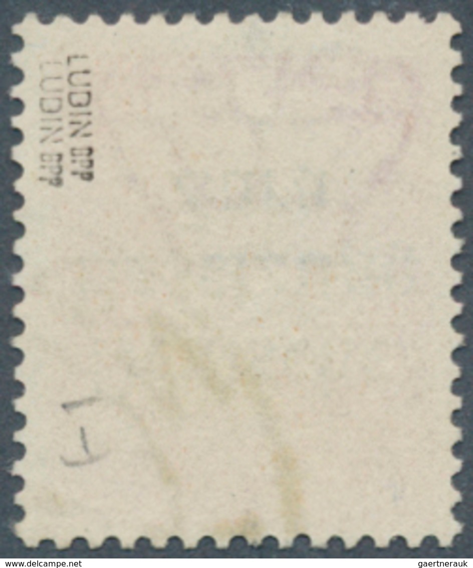 19533 Dt. Besetzung II WK - Zara: 1943, 20 C. Freimarke Rot Mit Kopfstehendem Aufdruck In Type I, Gestempe - Occupation 1938-45