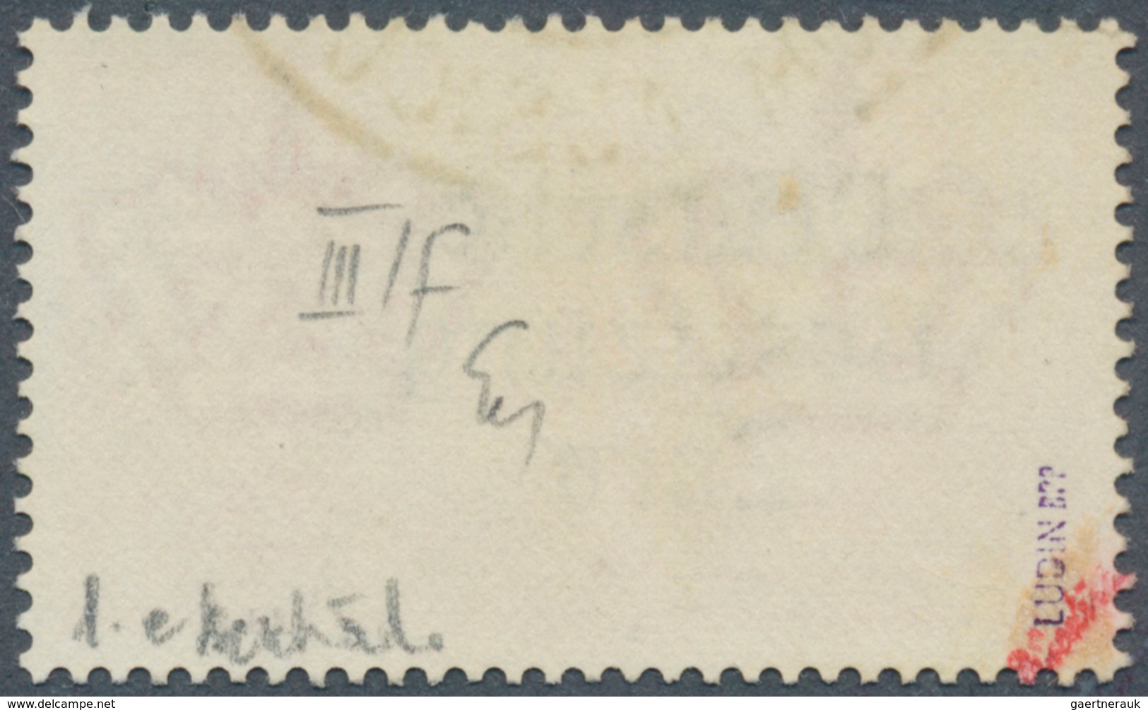 19556 Dt. Besetzung II WK - Zara: 1943, 2.50 Lire Eilmarke Von Italien Mit Aufdruck Und Dem PLATTENFEHLER - Occupation 1938-45