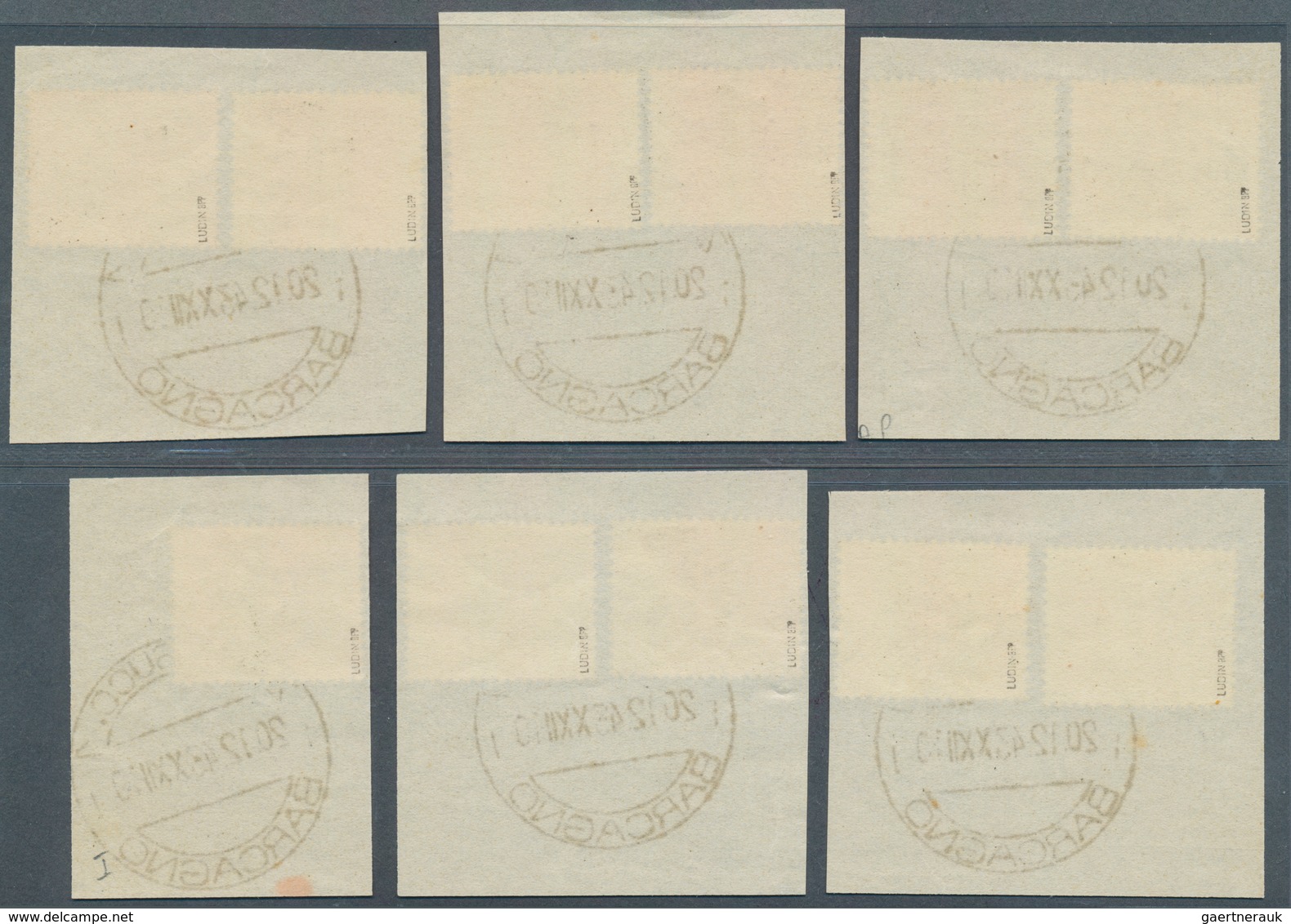 19566 Dt. Besetzung II WK - Zara - Portomarken: 1943, 5 C. Bis 5 L. Mit Aufdrucken Type I Und II, Auf Brie - Occupation 1938-45