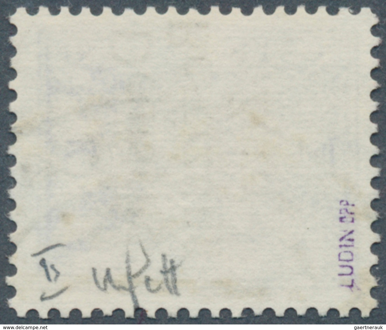 19572 Dt. Besetzung II WK - Zara - Portomarken: 1943, 5 L Portomarke Mit Aufdruck ''Deutsche Besetzung Zara - Occupation 1938-45