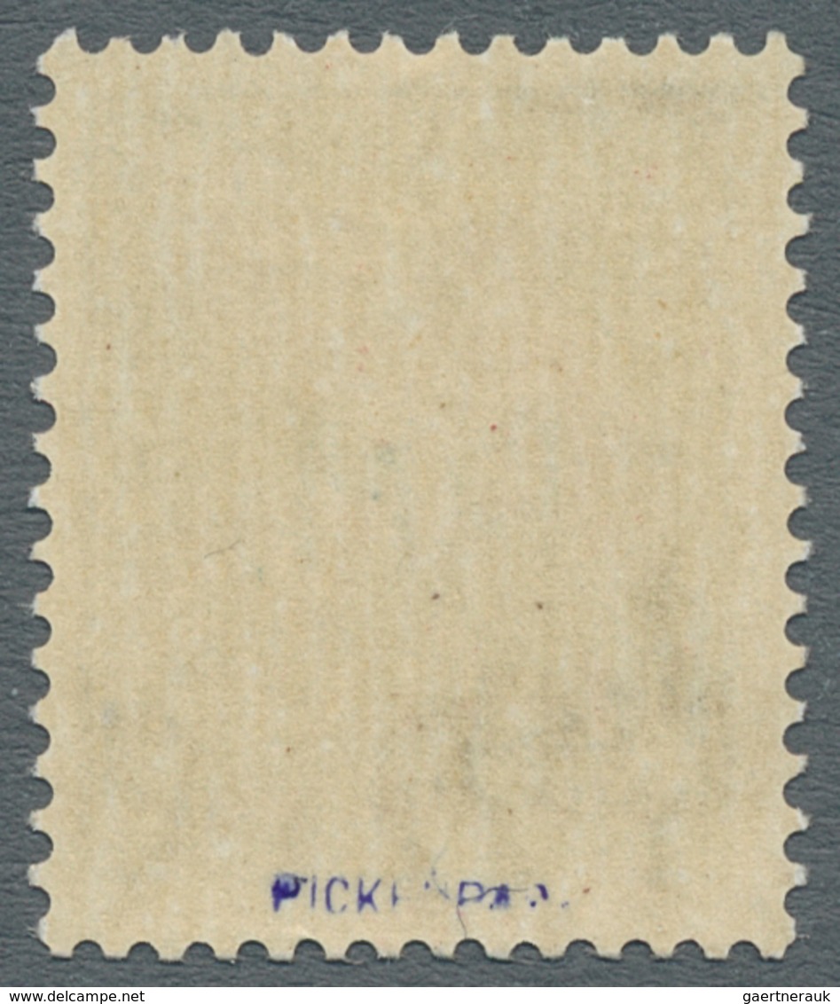 19584 Feldpostmarken: 1944, SALONIKI 50 C. Schwarzsiena, Militärpostmarke Mit Milchig Weißem Untergrund, A - Other & Unclassified