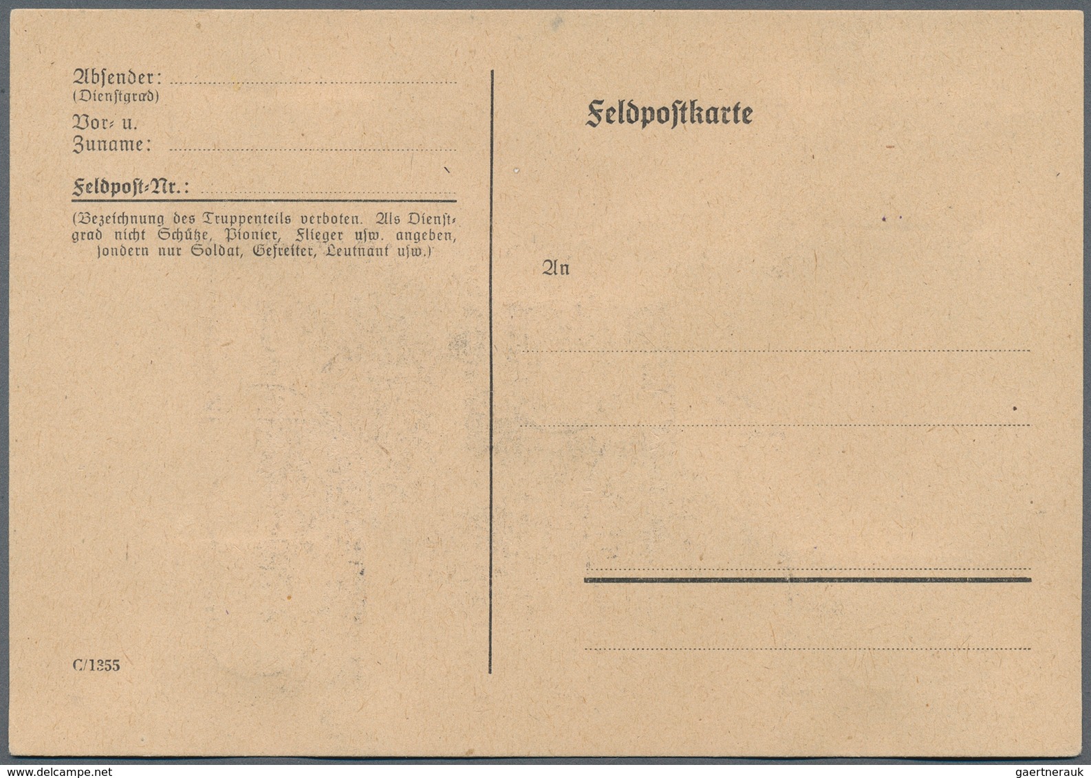 19714 Deutsche Lokalausgaben Ab 1945: 1945: FREDERSDORF, Fünf Ausgestanzte Etikettenmarken Im Format 28 X - Other & Unclassified