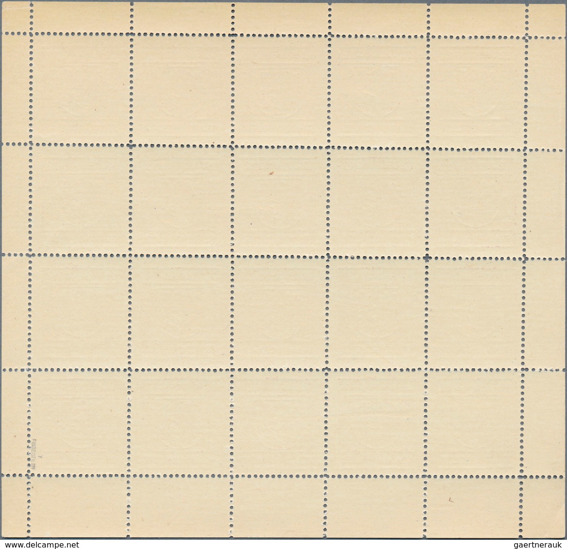 19717 Deutsche Lokalausgaben Ab 1945: Görlitz, 1945: Freimarken 12 Pf Ziffer Lilarot Auf Weißem, Gestriche - Sonstige & Ohne Zuordnung