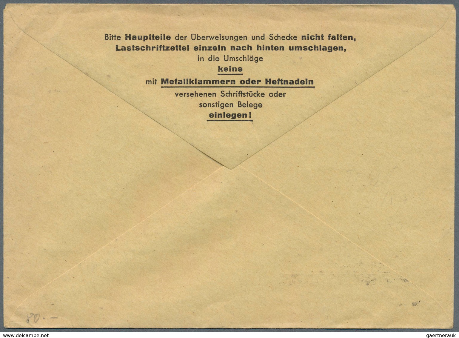 19792 Alliierte Besetzung - Gemeinschaftsausgaben: 1948, Zehnfach-Frankaturen, Zwei Belege Mit 50 Pf Arbei - Sonstige & Ohne Zuordnung