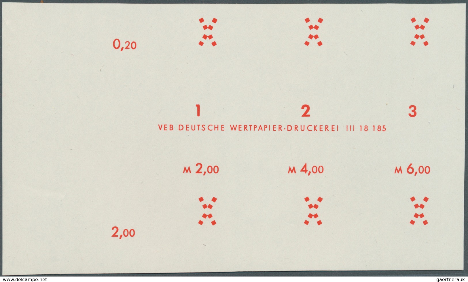 20313 DDR: 1969, Sicherheit Im Straßenverkehr 20 Pf. 'Vorsicht An Bahnübergängen' In 7 Verschiedenen Ungez - Other & Unclassified