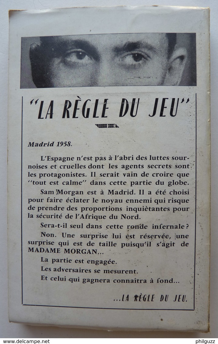 LIVRE ESPIONNAGE LA REGLE DU JEU S HARRISSON GRAND DAMIER 67 Couv ASLAN 1958 - Artheme Fayard
