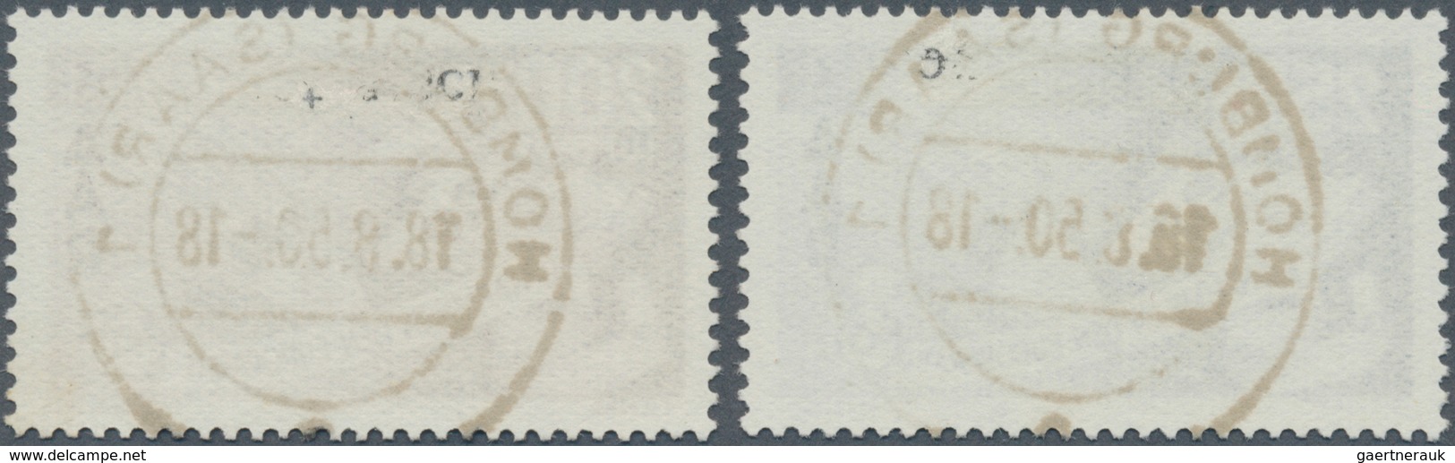 20728 Saarland (1947/56): 1950, Europarat Glaskalr Zentrisch Gestempelter Luxussatz - Unused Stamps