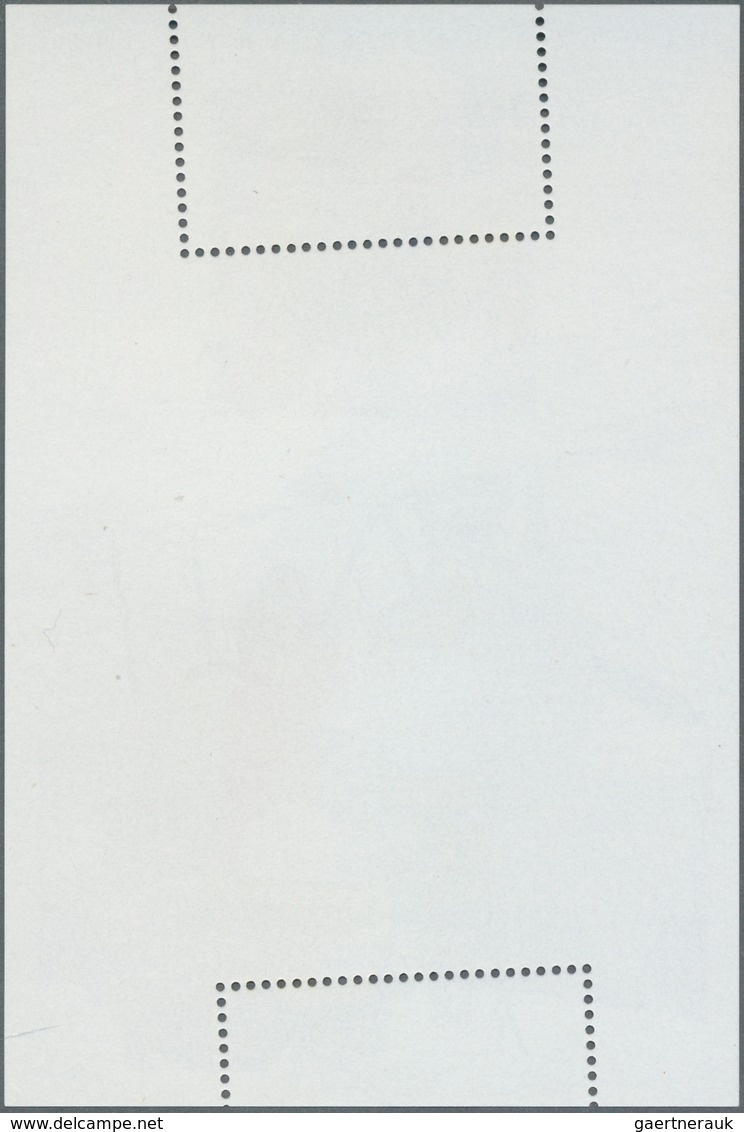 20914 Bundesrepublik Deutschland: 1997, 440 + 220 Pfg. Blockausgabe "Tag Der Briefmarke" Mit Abart: Oben U - Other & Unclassified