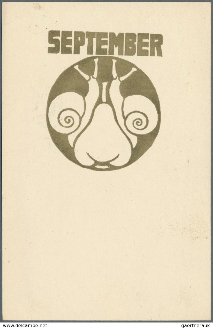 21003 Ansichtskarten: Künstler / Artists: HERTWIG, Max (1881 - 1975), Deutscher Grafikdesigner Und Gründer - Unclassified