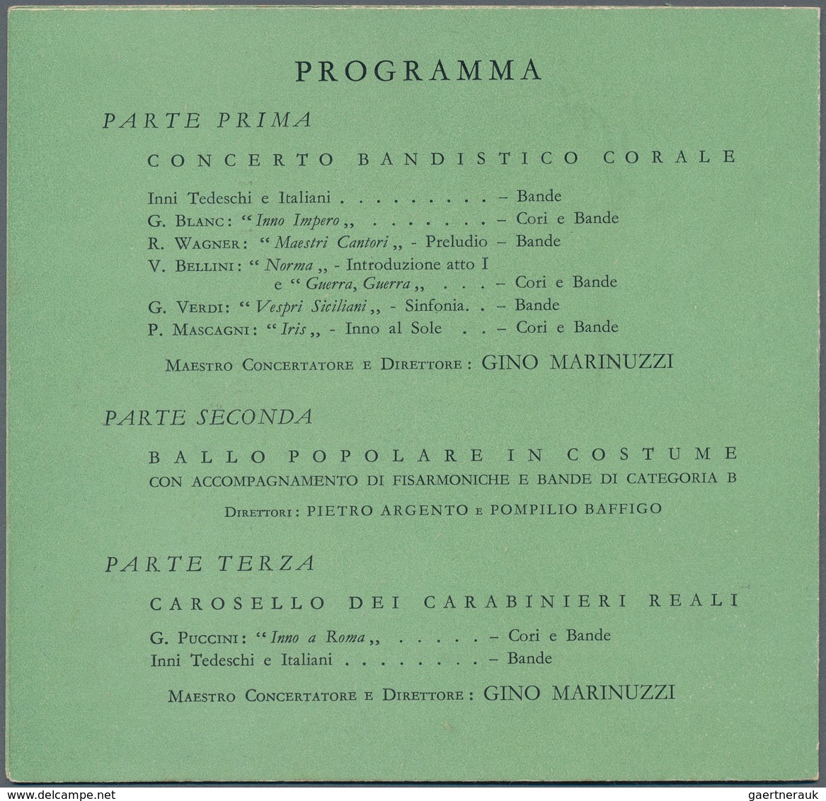 21058 Ansichtskarten: Propaganda: 1938, Einladung Und Eintrittskarte Zum Staatsbesuch Des "Führers" Adolf - Political Parties & Elections