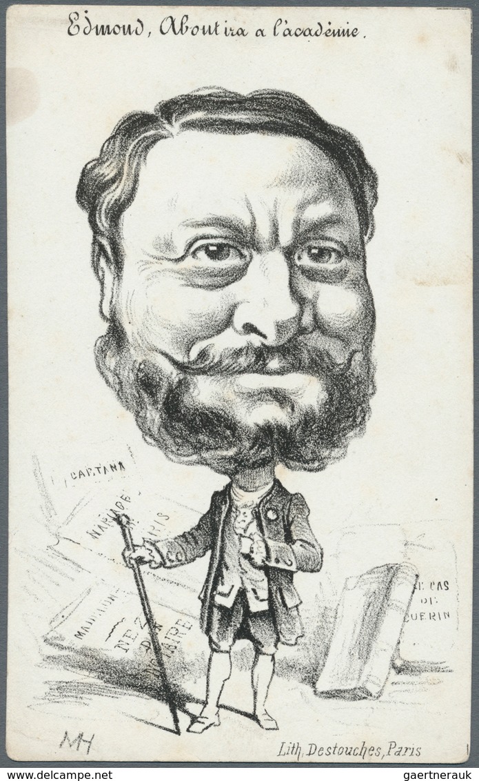 21335 Ansichtskarten: Politik / Politics: FRANKREICH, Politik & Geschichte Bis 1920, Eine Historische Part - Personnages