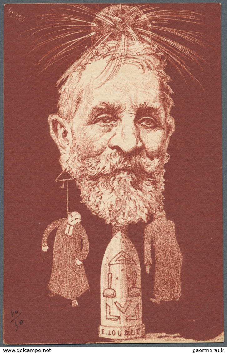 21335 Ansichtskarten: Politik / Politics: FRANKREICH, Politik & Geschichte Bis 1920, Eine Historische Part - Personnages