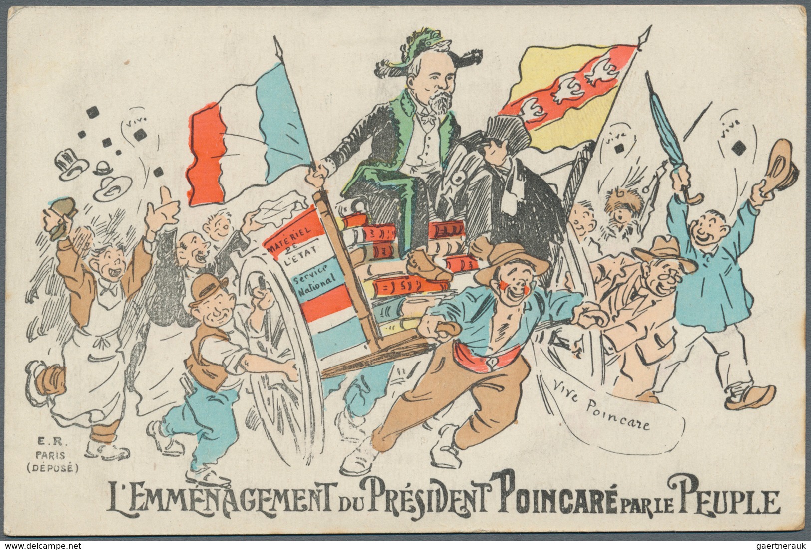 21335 Ansichtskarten: Politik / Politics: FRANKREICH, Politik & Geschichte Bis 1920, Eine Historische Part - Personnages