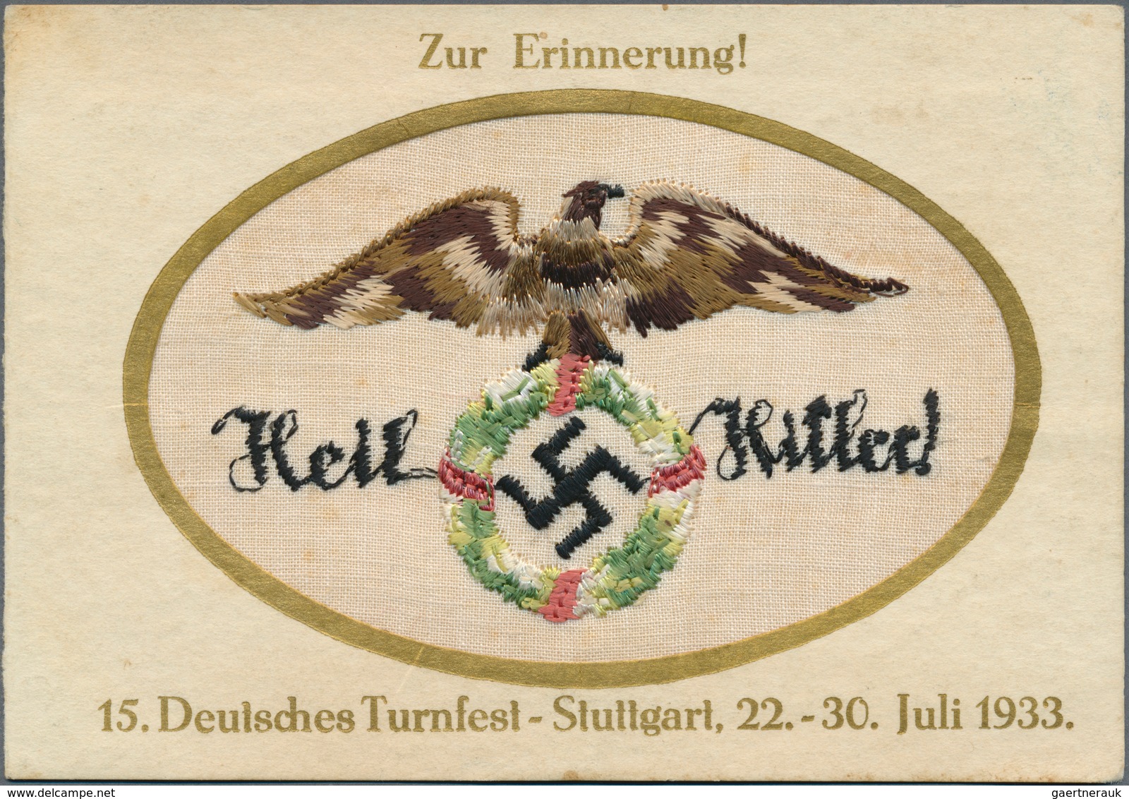 21356 Ansichtskarten: Propaganda: 1900/1945, Meist III.Reich, Sammlungspartie Von 139 Briefen Und Karten M - Political Parties & Elections