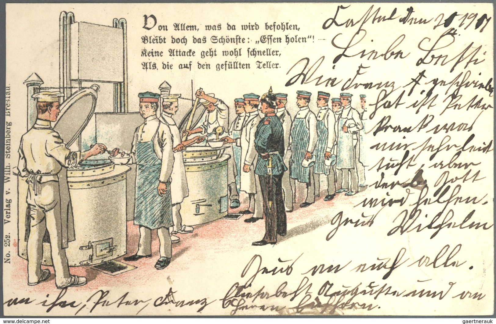 21527 Ansichtskarten: Motive / Thematics: MILITÄR Vor 1914, Konvolut Mit über 280 Alten Ansichtskarten Aus - Other & Unclassified