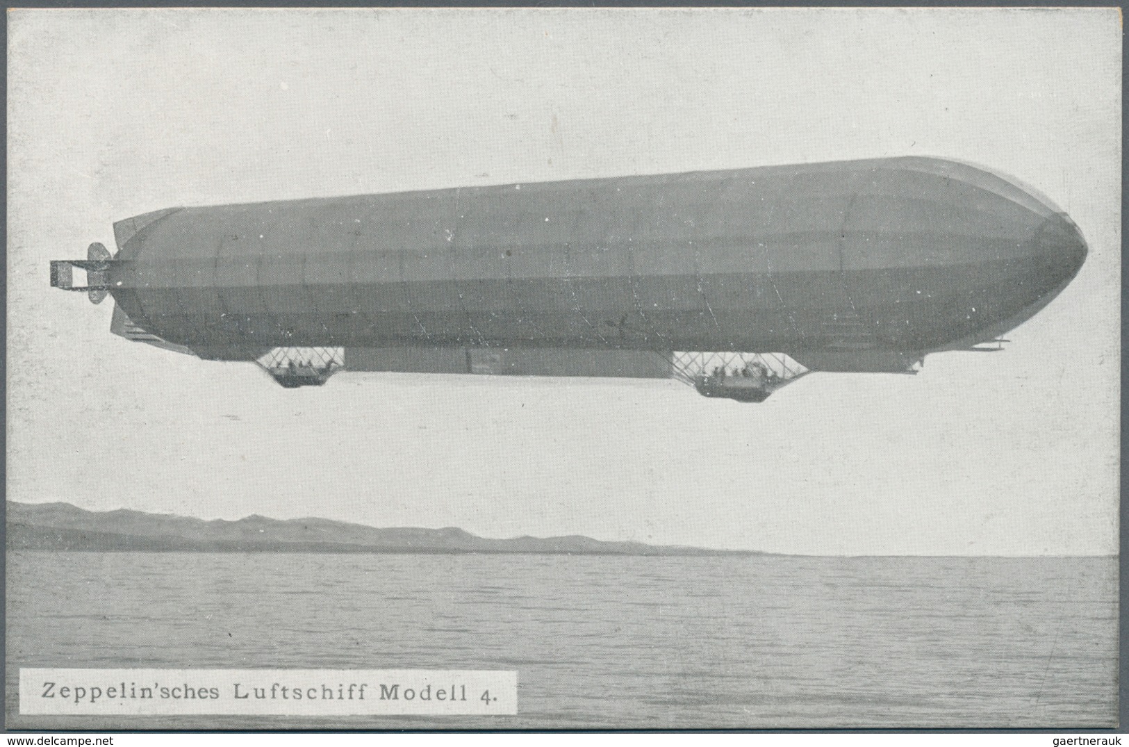 21614 Ansichtskarten: Motive / Thematics: ZEPPELIN / LUFTSCHIFFE, 71 Historische Ansichten Zeppelin LZ IV. - Other & Unclassified