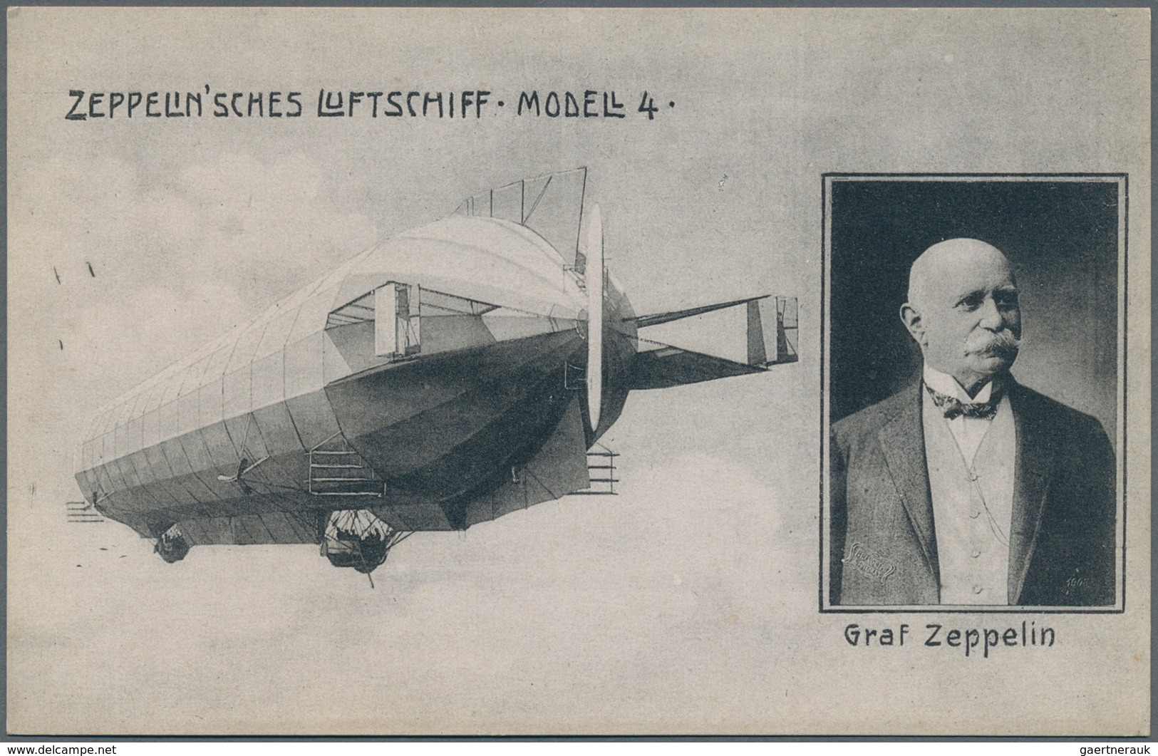 21614 Ansichtskarten: Motive / Thematics: ZEPPELIN / LUFTSCHIFFE, 71 Historische Ansichten Zeppelin LZ IV. - Other & Unclassified