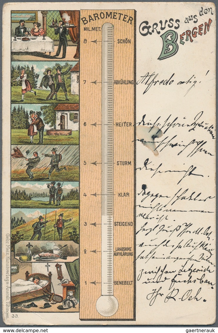 21632 Ansichtskarten: Alle Welt: EUROPA 1891/1922, Partie Von 57 Topographie-Ansichtskaren, Dabei Österrei - Unclassified