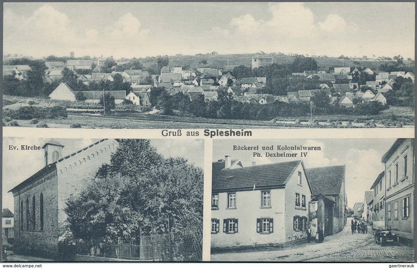 21667 Ansichtskarten: Deutschland: DEUTSCHLAND, Ca. 1900/40, Kl. Posten Mit Ca. 120 Karten, Der Schwerpunk - Other & Unclassified