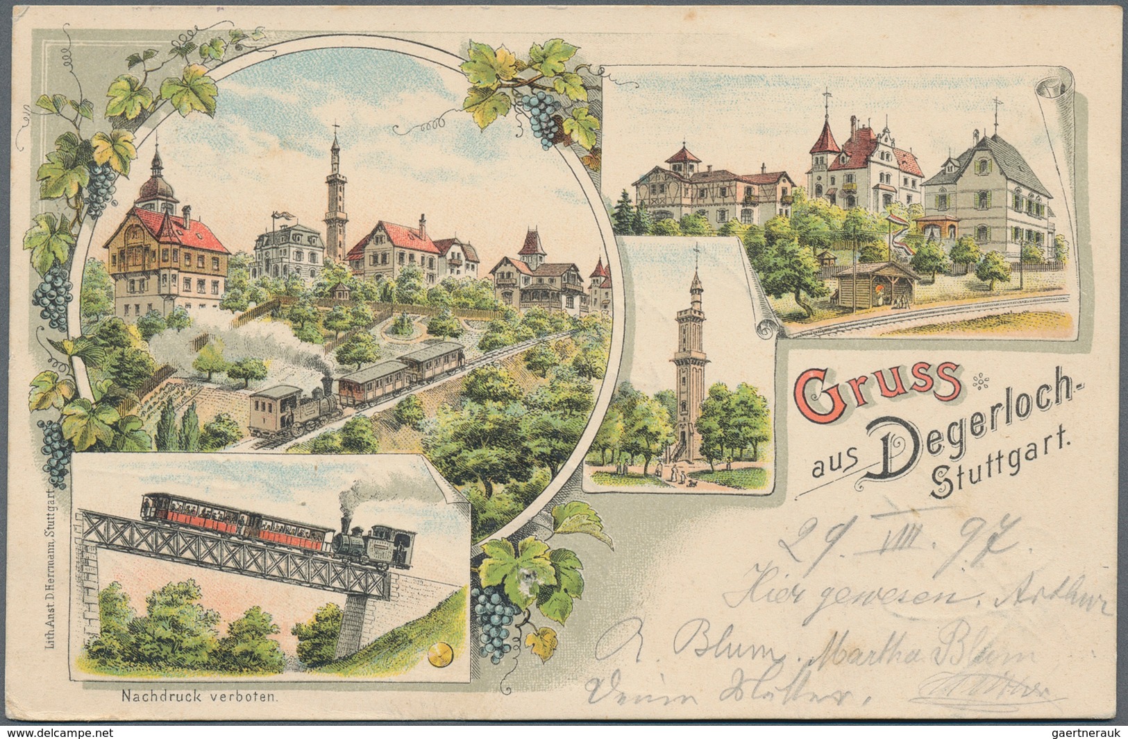 21667 Ansichtskarten: Deutschland: DEUTSCHLAND, Ca. 1900/40, Kl. Posten Mit Ca. 120 Karten, Der Schwerpunk - Other & Unclassified