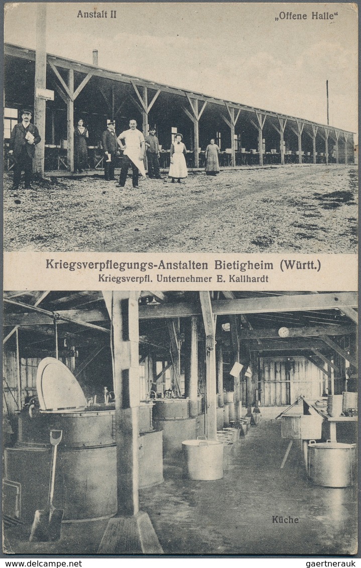 21667 Ansichtskarten: Deutschland: DEUTSCHLAND, ca. 1900/40, kl. Posten mit ca. 120 Karten, der Schwerpunk