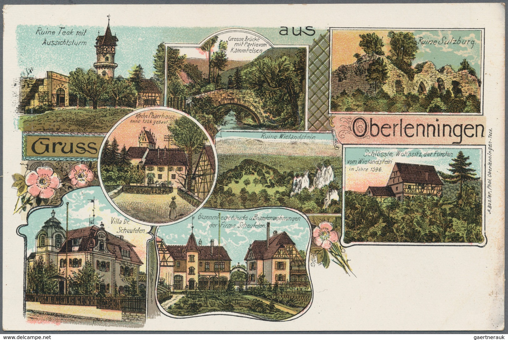 21673 Ansichtskarten: Baden-Württemberg: ESSLINGEN, GÖPPINGEN Und KIRCHHEIM Jeweils Mit Umgebung (alte PLZ - Other & Unclassified