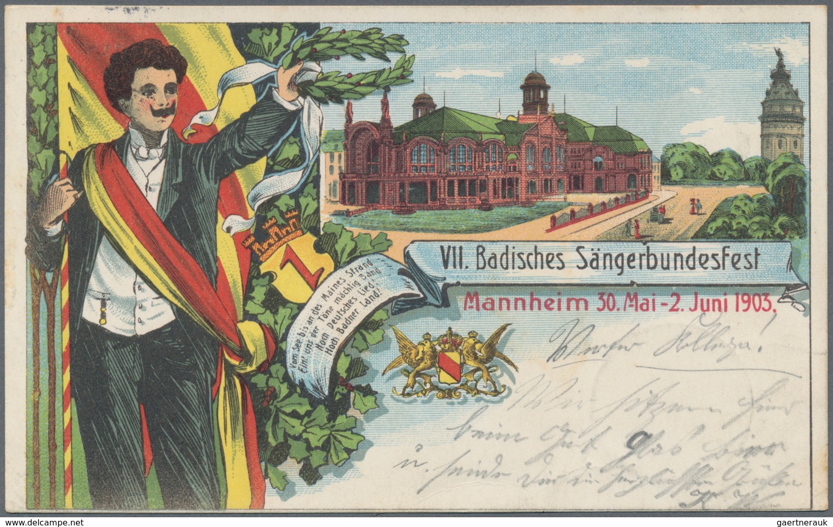 21682 Ansichtskarten: Baden-Württemberg: MANNHEIM Und Umgebung (alte PLZ 680-683), 29 Historische Nur Bess - Other & Unclassified