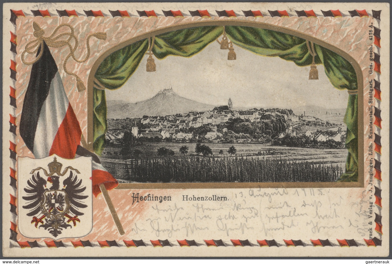 21684 Ansichtskarten: Baden-Württemberg: SCHWÄBISCHE ALB (alte PLZ 742 - 745), Schachtel mit über 850 meis