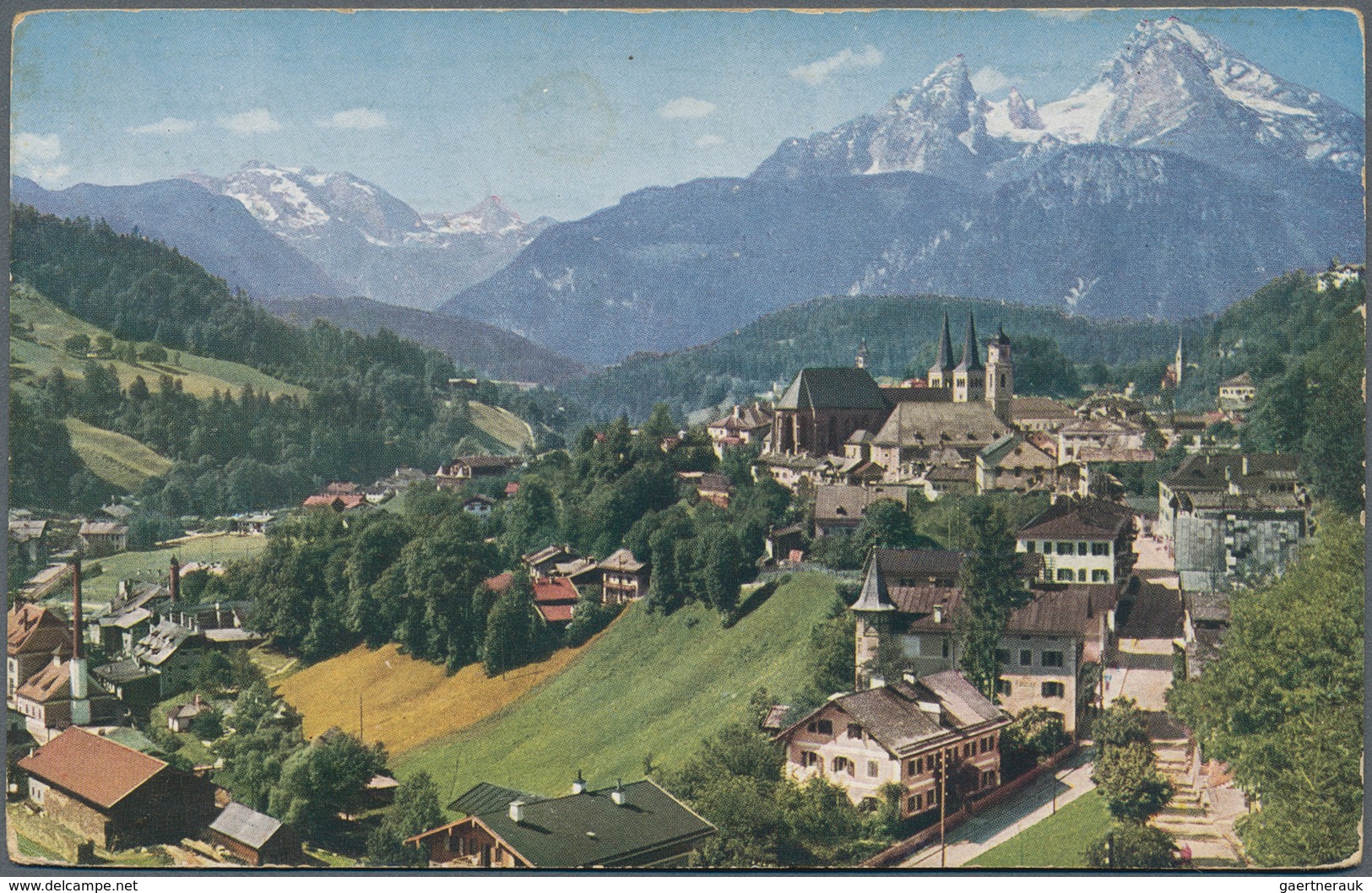 21694 Ansichtskarten: Bayern: BAYERN / BAYERISCHE ALPEN, Ca. 1920-1940, Schachtel Mit Ca. 400 Karten, über - Other & Unclassified