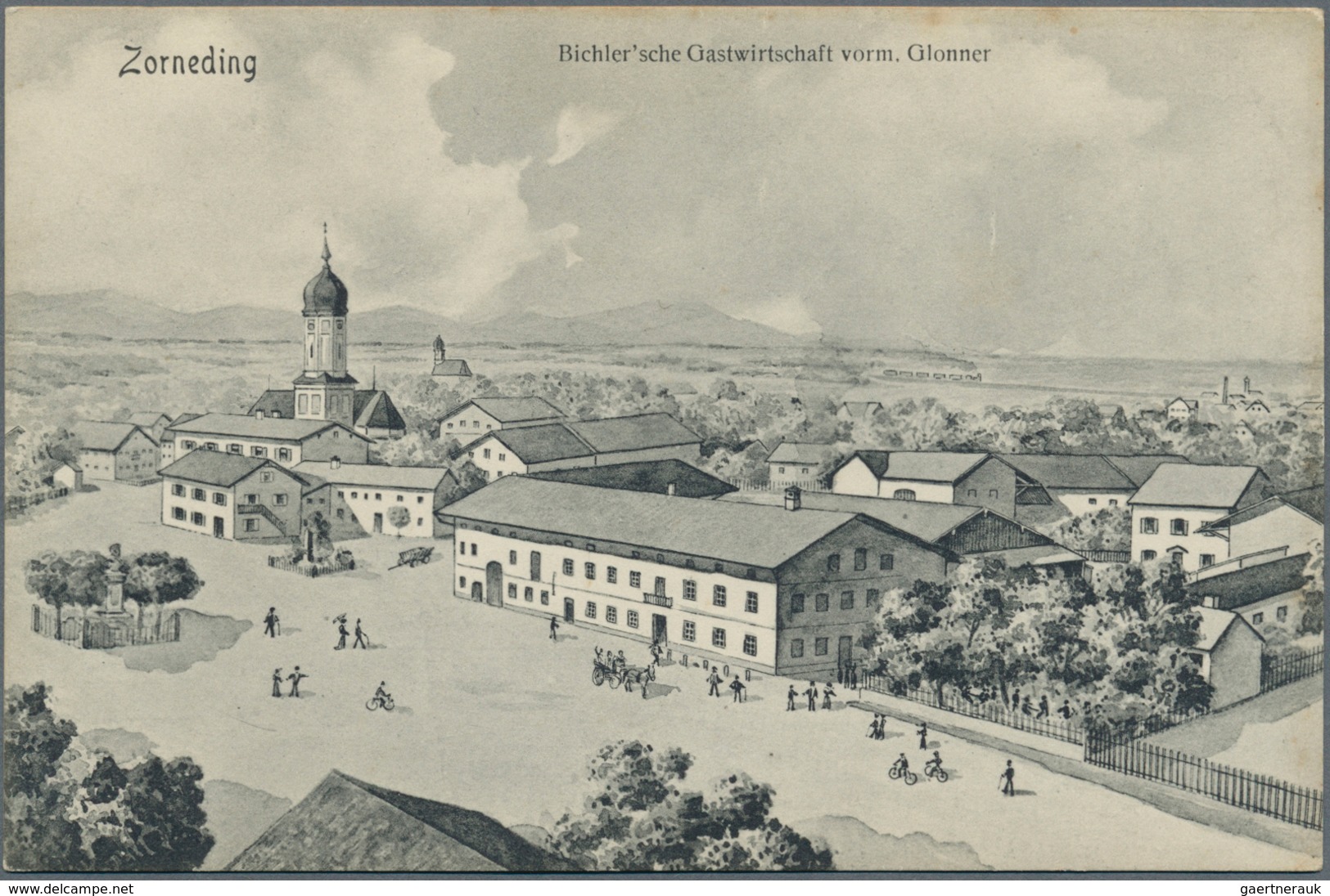 21695 Ansichtskarten: Bayern: BAYERN, Ca. 1895/1930, Schachtel Mit Ca. 225 Karten, Neben Den üblichen Größ - Other & Unclassified