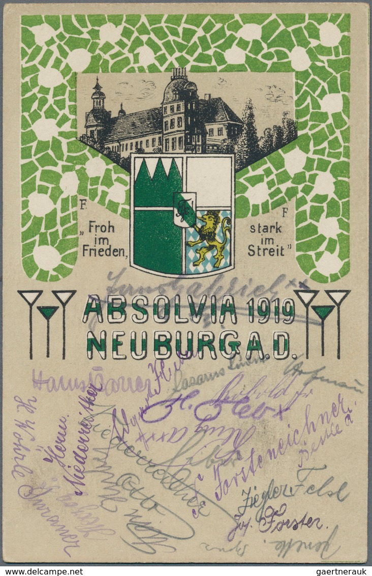 21695 Ansichtskarten: Bayern: BAYERN, Ca. 1895/1930, Schachtel Mit Ca. 225 Karten, Neben Den üblichen Größ - Other & Unclassified