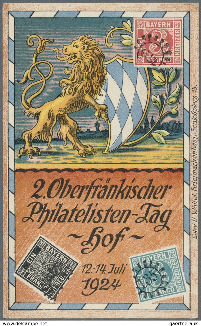 21696 Ansichtskarten: Bayern: BAYERN, Schachtel Mit Gut 350 Historischen Ansichtskarten, Fast Alle Vor 194 - Other & Unclassified