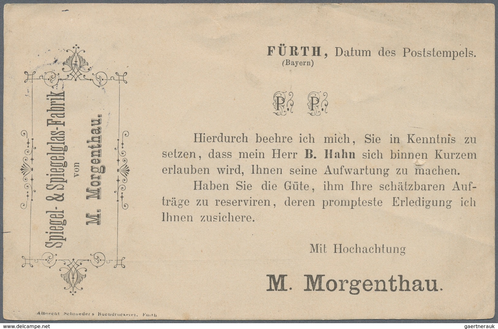 21702 Ansichtskarten: Bayern: FÜRTH (alte PLZ 8510), Sehenswerte Partie Mit 16 Historischen Ansichtskarten - Sonstige & Ohne Zuordnung