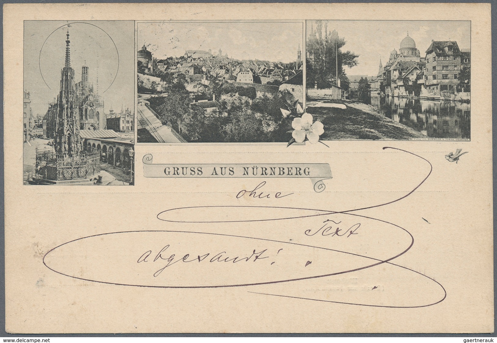 21716 Ansichtskarten: Bayern: NÜRNBERG (alte PLZ 8500), 23 Unterschiedliche Vorläuferkarten Ab 1886, Gebra - Sonstige & Ohne Zuordnung