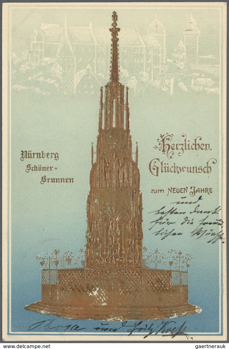 21717 Ansichtskarten: Bayern: NÜRNBERG (alte PLZ 8500), ein attraktiver Posten mit gut 640 nur besseren An
