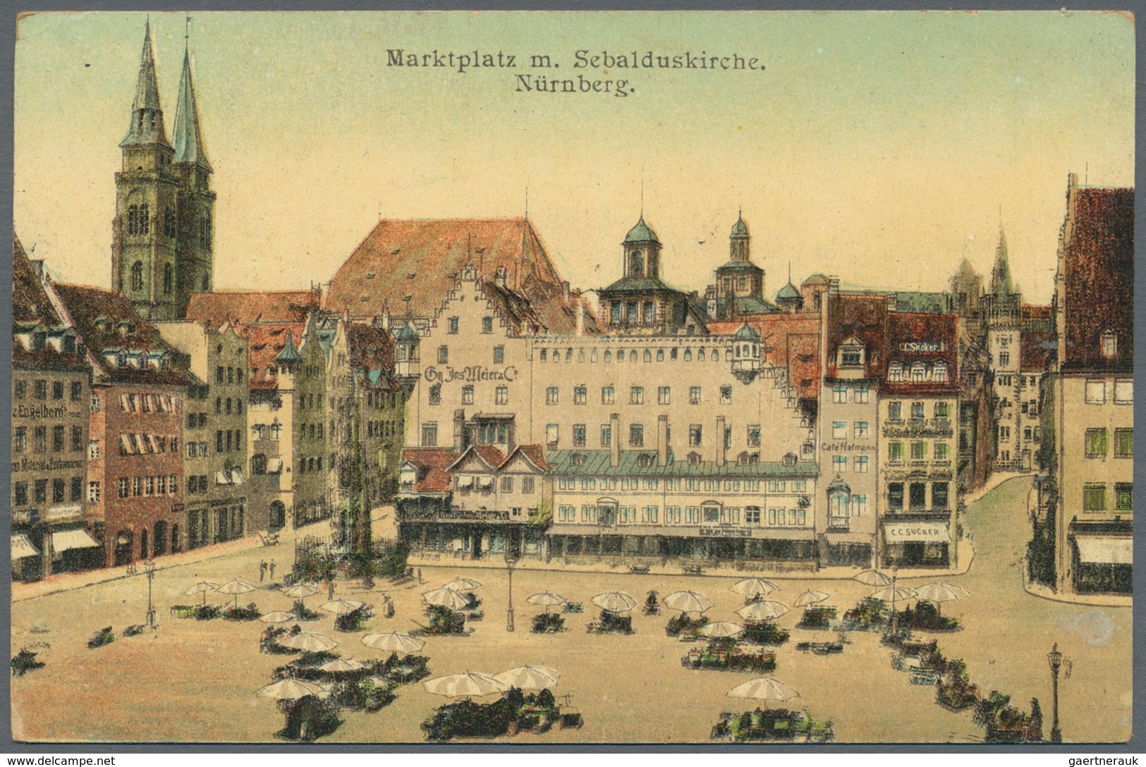 21718 Ansichtskarten: Bayern: NÜRNBERG (alte PLZ 8500), Karton Mit Weit über 2000 Historischen Ansichtskar - Sonstige & Ohne Zuordnung