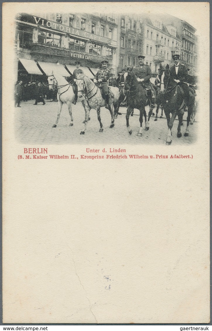 21730 Ansichtskarten: Berlin: 1900/2000 (ca.), Umfangreiche Sammlung Von Ca. 900/1.000 Ansichtskarten Ab E - Sonstige & Ohne Zuordnung