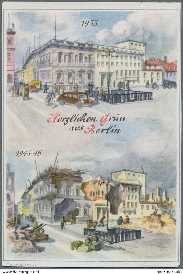 21730 Ansichtskarten: Berlin: 1900/2000 (ca.), umfangreiche Sammlung von ca. 900/1.000 Ansichtskarten ab e