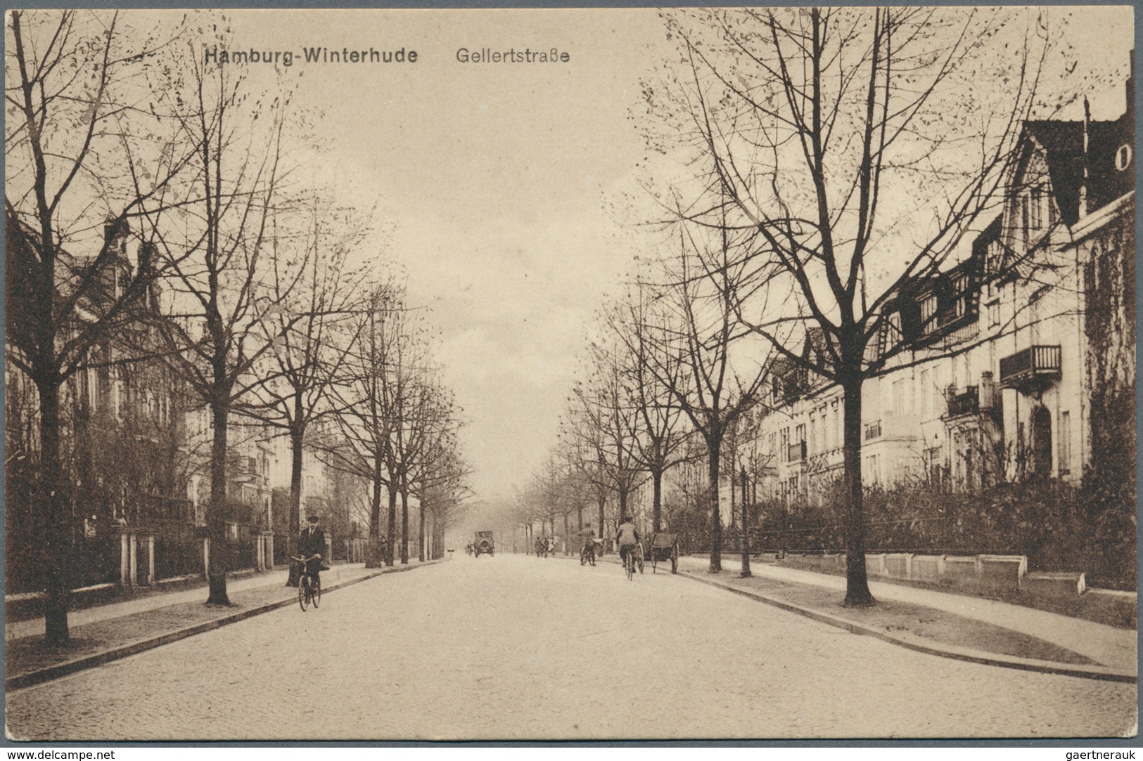 21731 Ansichtskarten: Hamburg: HAMBURG, Ca. 1900/30, Kl. Lot Mit 12 Karten, Dabei 6 Karten Mit Nicht Beson - Other & Unclassified