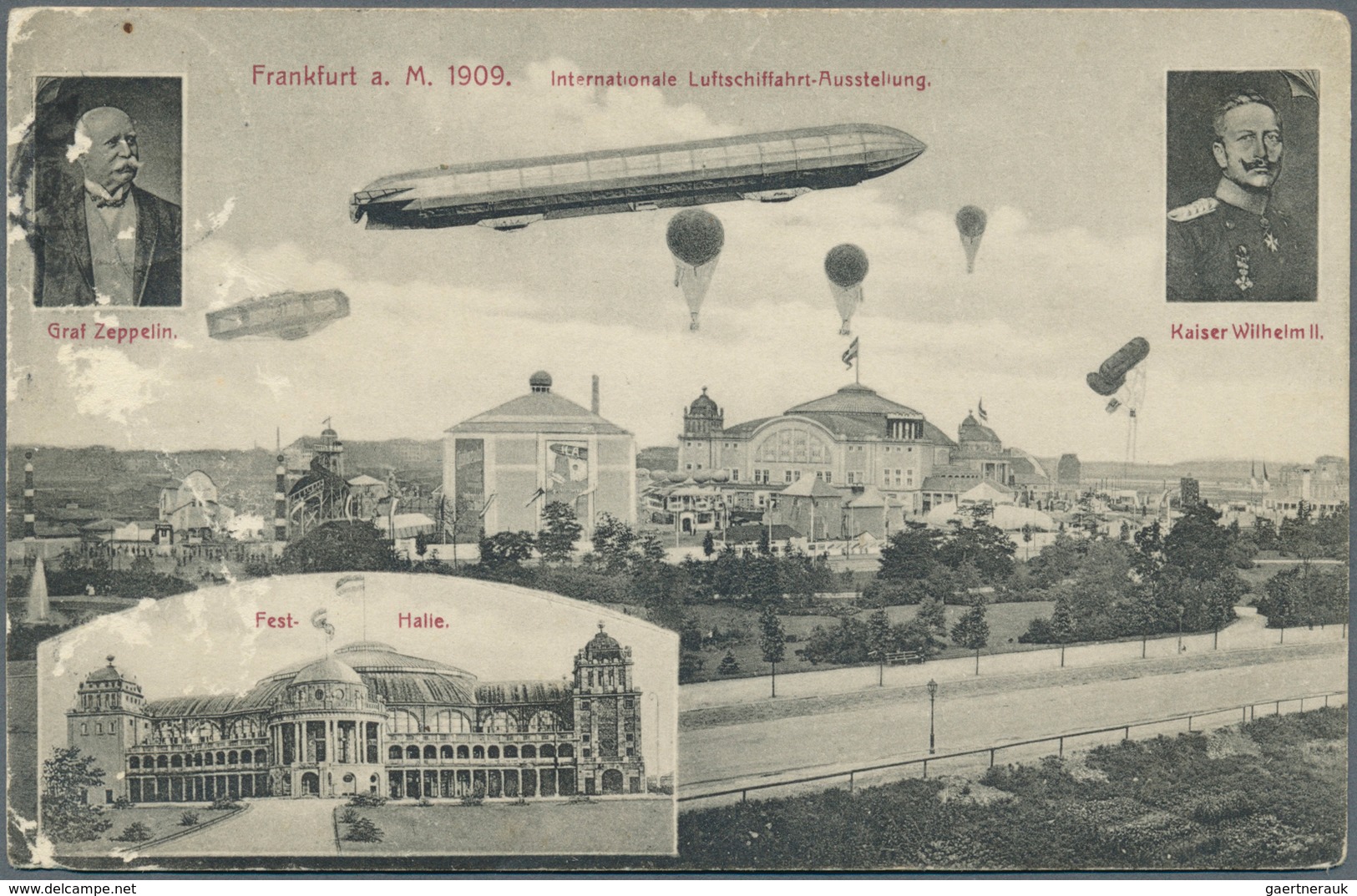 21733 Ansichtskarten: Hessen: FRANKFURT/MAIN, 1897/1940 (ca.), Partie Von über 60 Ansichtskarten Incl. Lit - Other & Unclassified