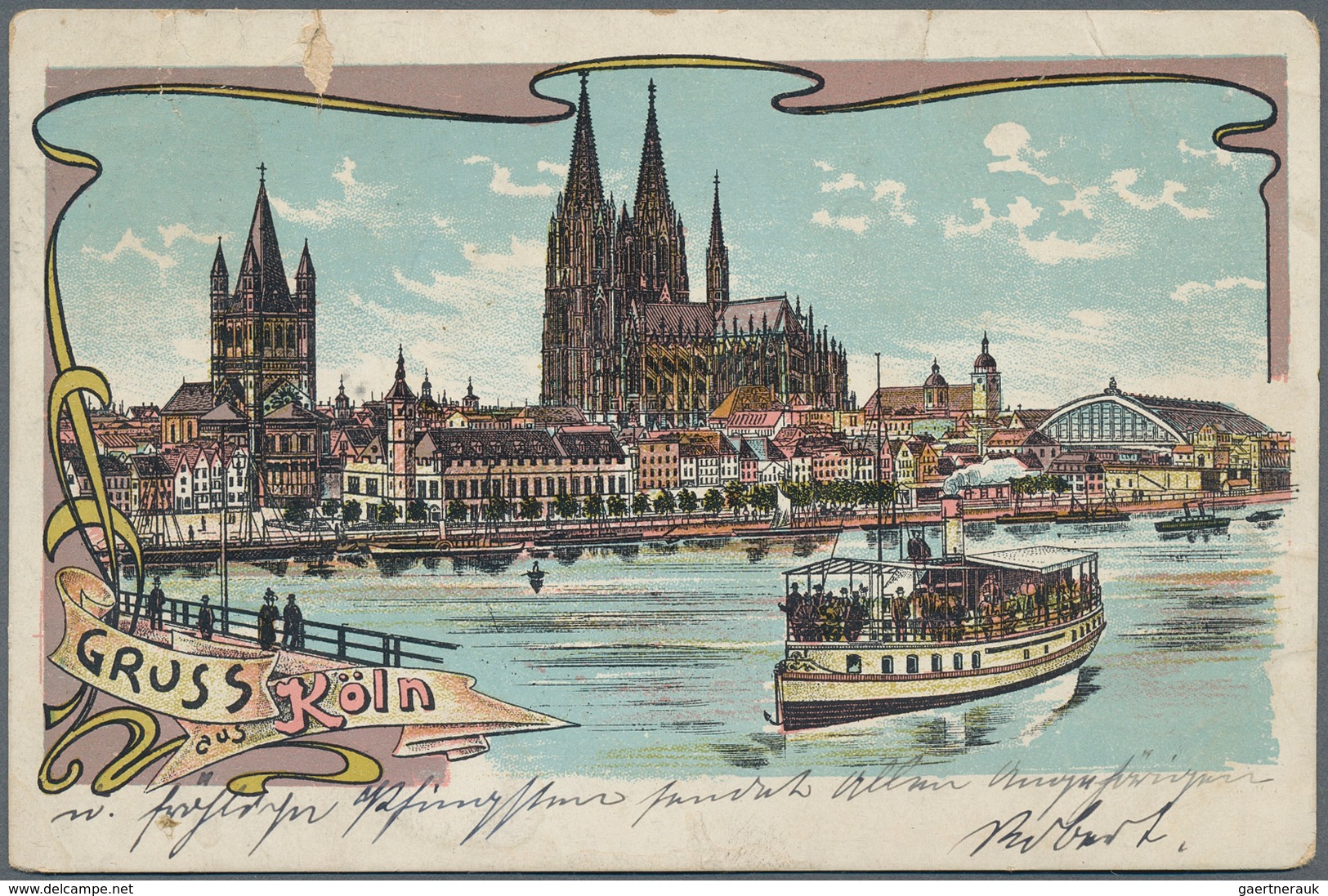 21745 Ansichtskarten: Nordrhein-Westfalen: KÖLN, 1900/1980, (ca.), Hunderte AKs. Der Stadt Am Rhein, überw - Other & Unclassified