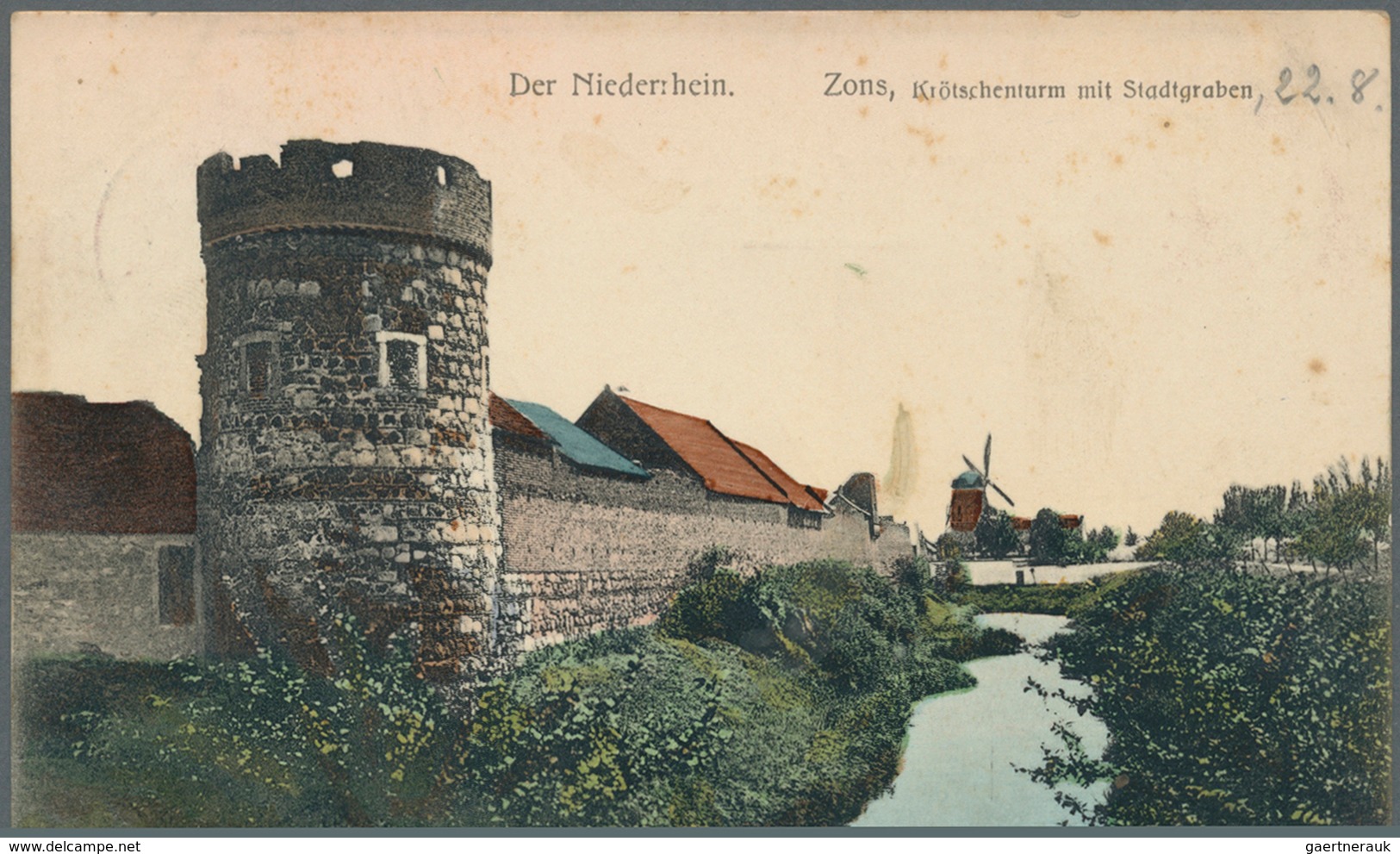 21746 Ansichtskarten: Nordrhein-Westfalen: MEERBUSCH, HILDEN, LANGENFELD, METTMANN, RATINGEN, NEUSS, ZONS - Other & Unclassified