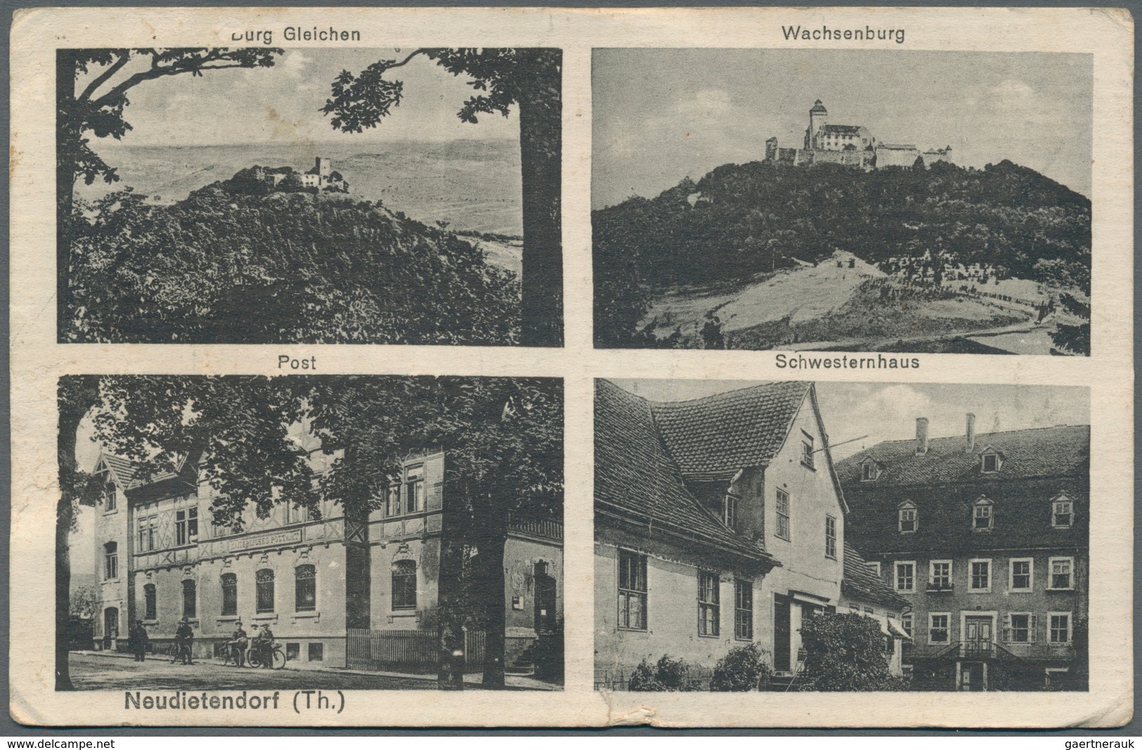 21753 Ansichtskarten: Thüringen: ERFURT, WEIMAR, GOTHA Und EISENACH Jeweils Mit Umgebung (alte PLZ 5), Kar - Sonstige & Ohne Zuordnung